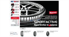Desktop Screenshot of gtradial.it